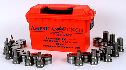 Uni-Hydro Ironworker Model UNI II  Square Punch Holder & Punch Nut Brand New 
