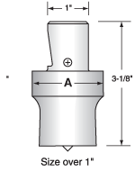  100XX Tooling Punch Size over 1 inch