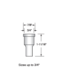  36TC and 44TC Tooling Punch 4TC1P