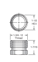 Controlled Automation Coupling Nut APS-7862