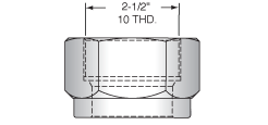  Scotchman Tooling Coupling Nut APS-11394