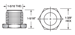  Scotchman Tooling Coupling Nut APS-8429