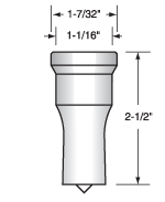 Standard Ironworker Tooling Punch 122