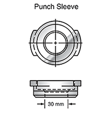  Sunrise Tooling Punch Sleeve SP1BSLV