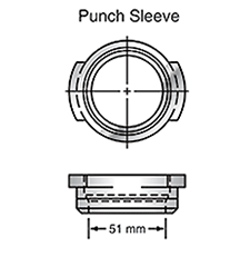  Sunrise Tooling Punch Sleeve SP3BSLV