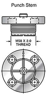  Sunrise Tooling Punch Stem STBQSTM