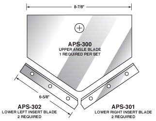 Whitney tooling - shear blade