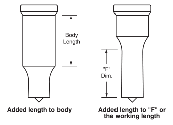 Extra Length Punches